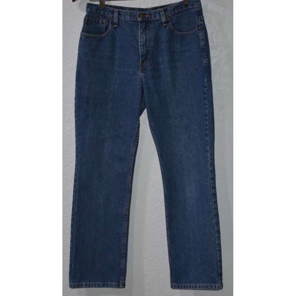 Eddie Bauer Denim - Eddie Bauer 10P Petite Blue Jeans 100% Cotton 5-Pocket High Rise Straight Leg